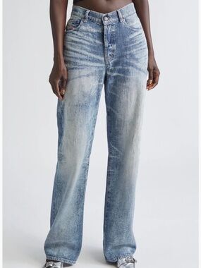 DIESEL 1971 D-Sent Distressed Straight NEW with Tags Jeans Designer